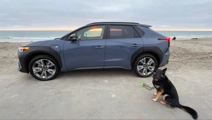 The 2024 Subaru Solterra And My Dog