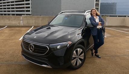 Scotty Reiss With The Mercedes-Benz Eqb