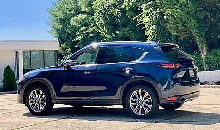 A Girls Guide To Cars | Just The Facts: Mazda Cx-5 Signature Luxury Compact Suv - A Side View Of The Mazda Cx 5