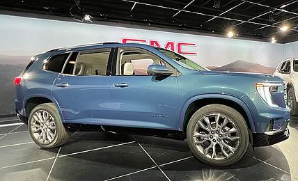 The Gmc Acadia Denali Edition Offerd Distinct Luxury. Photo: Scotty Reiss