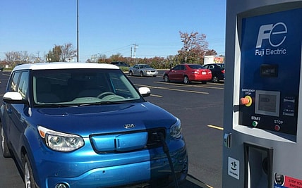 A Girls Guide To Cars | 6 Things You Need To Know About Electric Vehicles - Sbcevkiachargefeature