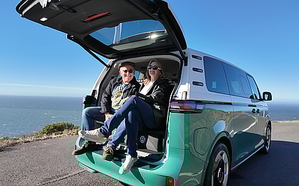 Taking In The View From The 2025 Vw Id Buzz With Fellow Traveler Jamie Kitman One Of The Best Cars On The Road