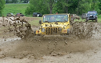 A Girls Guide To Cars | Attention Jeep Lovers: Time To Get Down And Dirty At The Bantam Jeep Heritage Festival - Sbcjeepmuddiyellowjeep