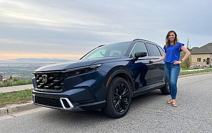 Once A Cr-V Fan, Always A Cr-V Fan. Loved Driving The 2023 Honda Cr-V After Owning A 2001 Model In High School. Photo: Allison Bell