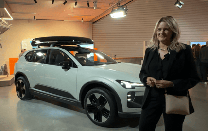 Getting A Close Up Look At The Volvo Ex60