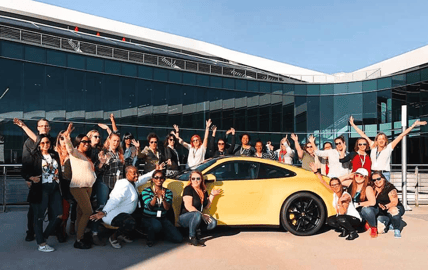 2023 Was The Best (Anniversary) Gift Ever 1 Our Group At The Porsche Experience Center