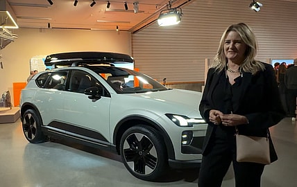 The Volvo EX60 Rethinks Everything You Thought About EVs 12 Getting A Close Up Look At The Volvo Ex60