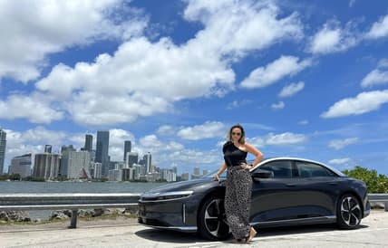 Lucid Air Touring In Miami