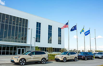 Volvo Expanded its First American Plant—Meaning More Exciting Swedish Hybrids and EVs 4 The Front Of Volvo'S South Carolina Plant