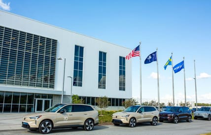 The Front Of Volvo'S South Carolina Plant