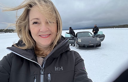 On The Winter Driving Track Featured Image911