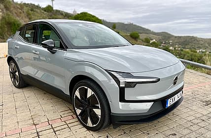 The Front Of Volvo Ex30