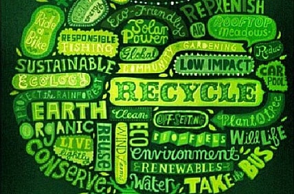 Go Green For Earth Day.