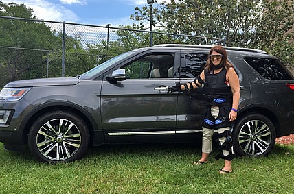 Testing Ford'S Third Age Suit To See What It'S Like To Drive As An Elderly Person.