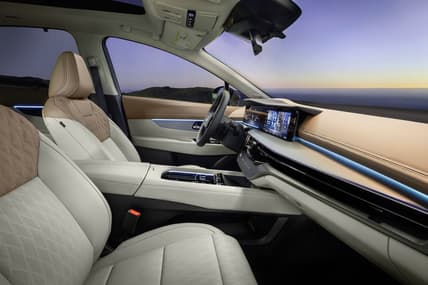A Lot of Luxury—Not a Lot of Money? Yes! These New Car Interiors Are Posh and Modern 2 2025 Nissan Murano Interior Golden Hour Interior