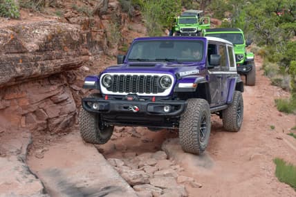 Off-Roading In A 2026 Jeep Wrangler Rubicon Whitecap