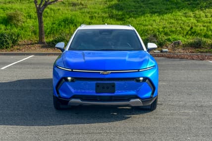 The Front End Of The 2026 Chevy Equinox Ev Lt 2