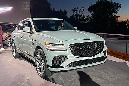 The Front End Of The 2025 Genesis Gv80 Coupe. Photo: Allison Barfield