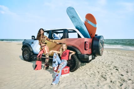 Ford Bronco Goes Beachy, Breezy and Bold in This Brilliant Collab with Alice + Olivia 8 Alice + Olivia Ford Bronco