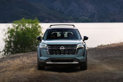 The Front End Of The New 2026 Nissan Pathfinder