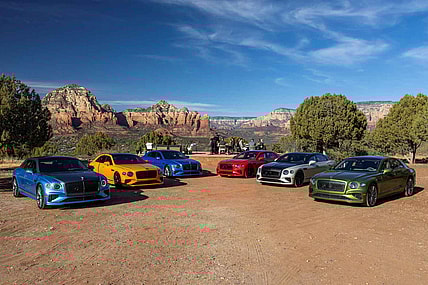 The 2025 Bentley Flying Spur Speed Event In Arizona