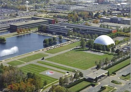 Aerial View Of Hte Warren Proving Grounds