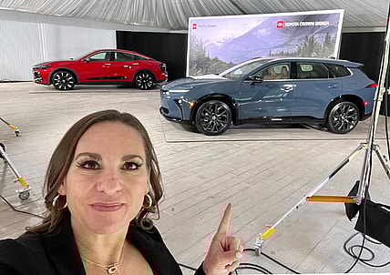 The Toyota Crown Signia Is Stylish And Spacious. Photo Connie Peters