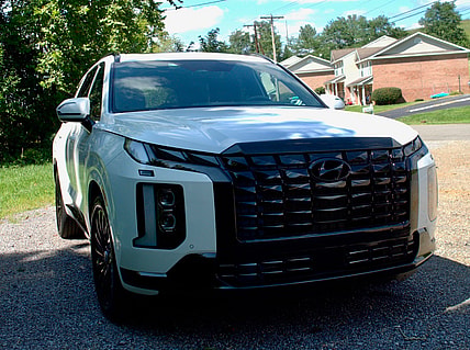 2024 Hyundai Palisade Calligraphy Night Edition Front Grille, Hyundai'S Blackout Package
