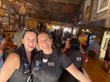 Keeping Each Other Smiling At The Rebelle Rally. Photo: Kristin Shaw