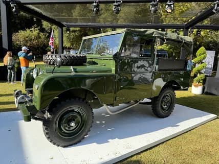 The First Land Rover Nxn That Queen Elizabeth Drove On Her Estate