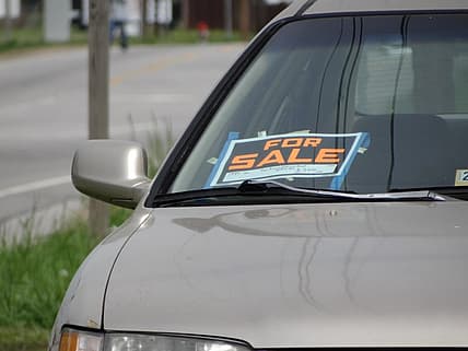 Selling A Car