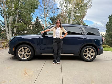Standing Next To The Mini Countryman Se All4
