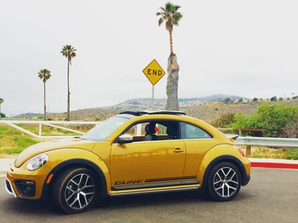 A Girls Guide To Cars | Exploring Los Angeles Food In The 2016 Volkswagen Beetle Dune - Vbd 3