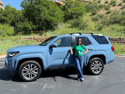 These Journalists Put 12 New Cars to the Rocky Mountain Test to Find Out: Are AWD or 4WD Really Necessary? 2 Standing In Front Of The 2025 Toyota 4Runner