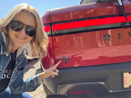 I Drove the Rivian Gen 2 R1 Quad and Now I’m A Rivian Person 8 The Rivian R1T Quad Second Gen I Drove Up A Rock Face