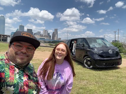 Retro Soul, Modern Family: 5 Things That Make the 2025 VW ID. Buzz the Ultimate Peace-and-Love People Mover 5 Natalie Merola And Her Family With The 2025 Vw Id. Buzz