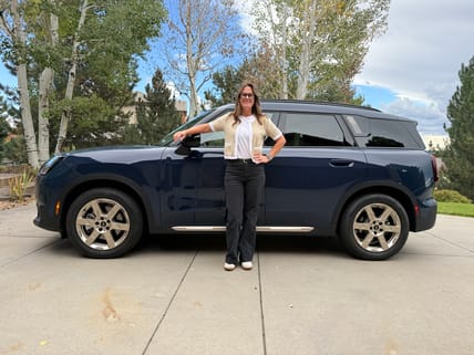 Standing Next To The Mini Countryman Se All4