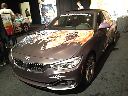 Cars Meet Art Miami Auto Show