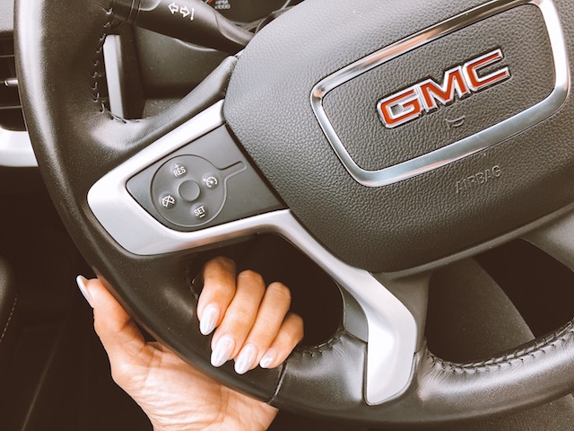 Car Nail Selfie Gmc
