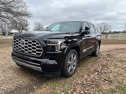 The Front End Of The 2024 Toyota Sequoia Capstone