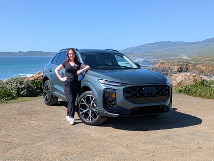 Shannon Bassett Standing With The 2026 Audi Q3