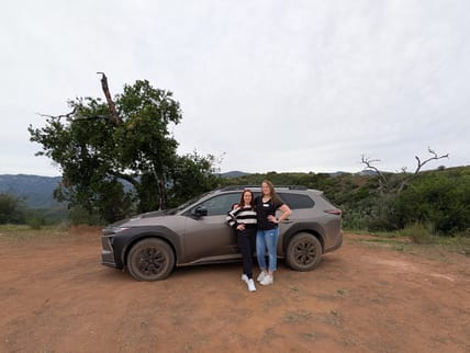 Kristen Brown And Shannon Bassett With The 2026 Toyota Bz Woodland