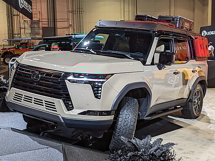 The Front End Of The 2024 Lexus Gx