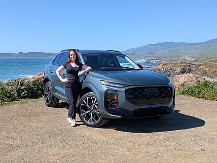 Shannon Bassett Standing With The 2026 Audi Q3