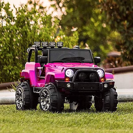 A Girls Guide To Cars | How To Get The Best Smile From Your Kid, Ever: Kids Ride On Cars - Pink Jeep Ride On Gift Guide For Kids This Holiday Season Copy