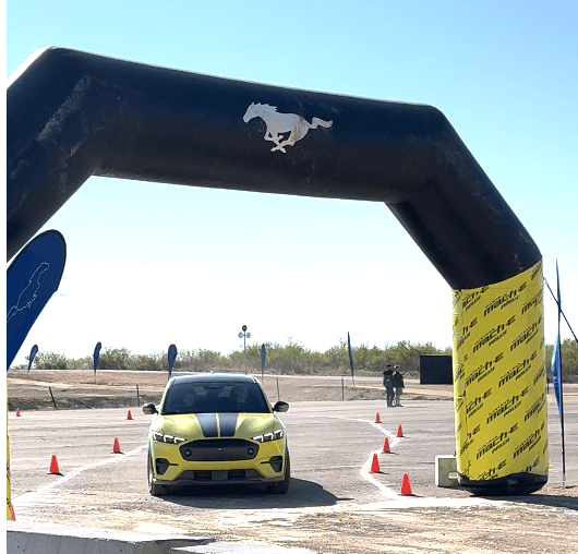 Ford Mach-E Rally at Electrify Expo