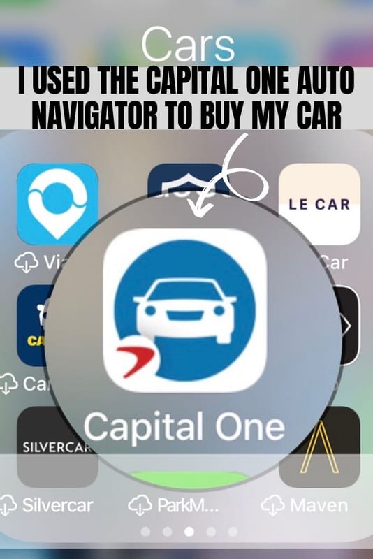 Capital one discount auto navigator