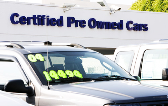 Certified Pre-Owned Cars From A Car Dealer