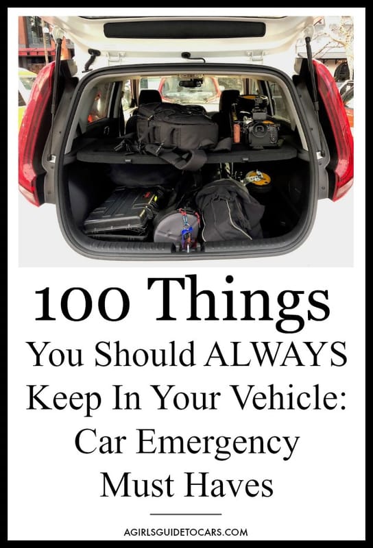 Car Emergency Kit Must-Haves - A Girls Guide to Cars - Be Prepared