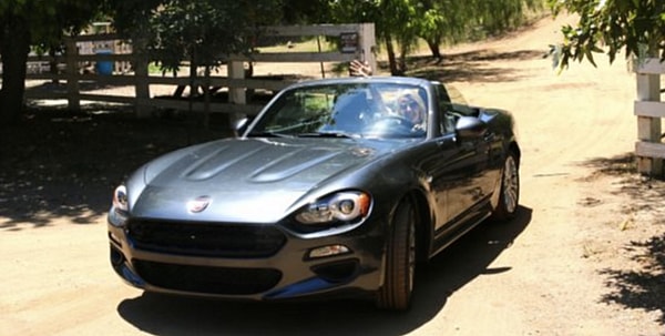 The Brand New 2017 Fiat 124 Spider: The Perfect Mid-Life Crisis Car 2 A Girls Guide To Cars | The Brand New 2017 Fiat 124 Spider: The Perfect Mid-Life Crisis Car - Fiat 124 Spider Featured Image